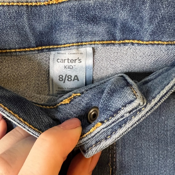 Carter’s KID NWT girls skinny jeans 8 $34 - Picture 3 of 6